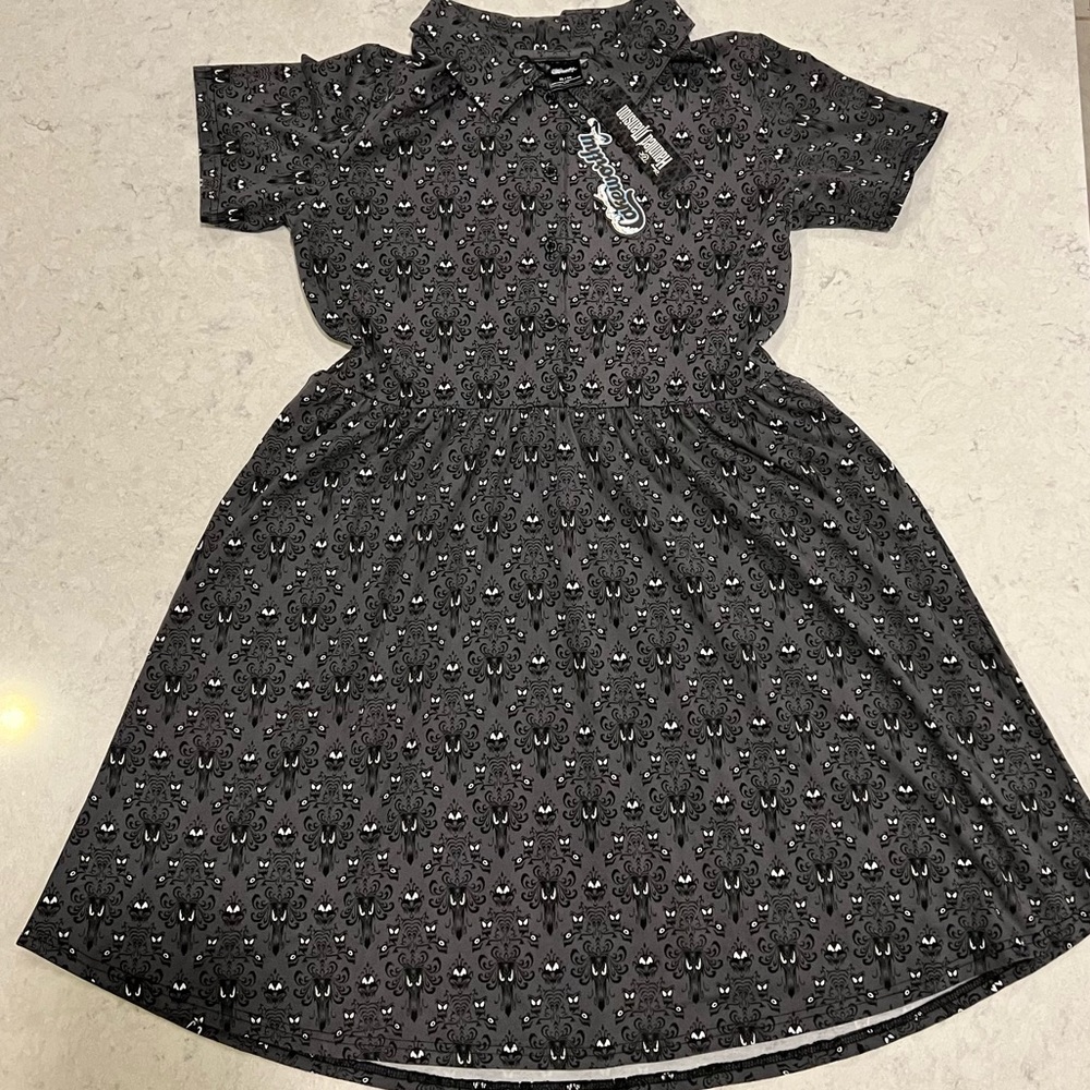 Cakeworthy Disney The Haunted Mansion Wallpaper Women's Dress